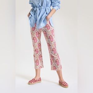 MALIPARMI Jeans Spicy Paisley Bull Trousers Boho Preppy 26
